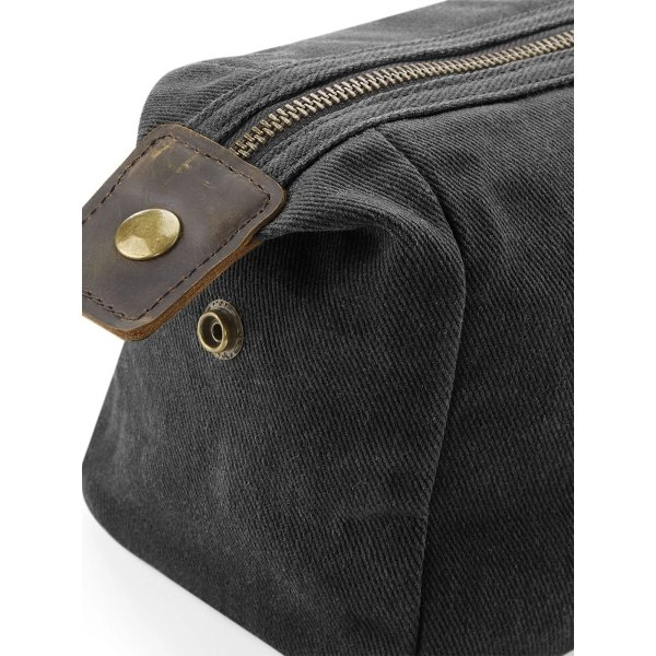 Immagine Heritage Waxed Canvas Wash Bag