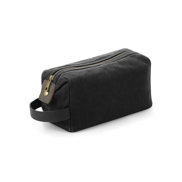Immagine Heritage Waxed Canvas Wash Bag