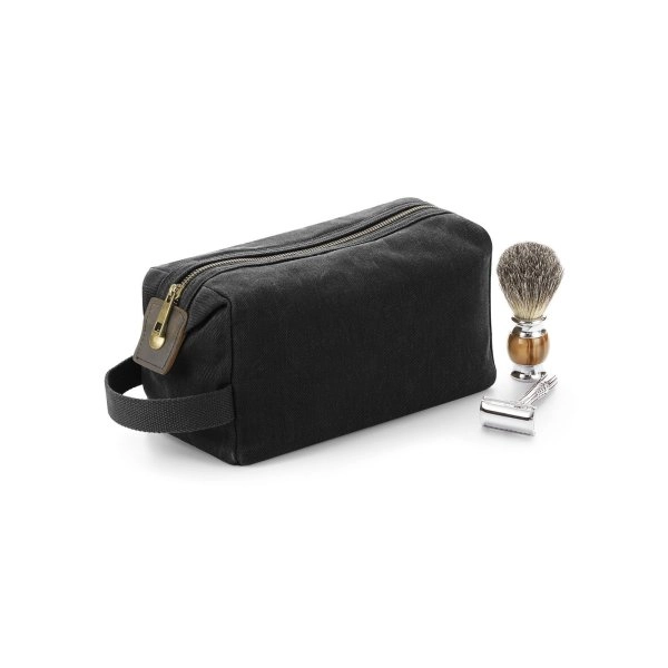 Immagine Heritage Waxed Canvas Wash Bag