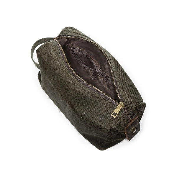 Immagine Heritage Waxed Canvas Wash Bag