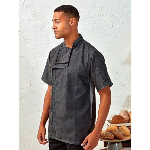 Immagine Chef's Zip-Close Short Sleeve Jacket