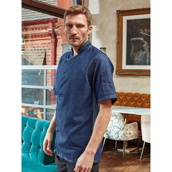 Immagine Chef's Zip-Close Short Sleeve Jacket
