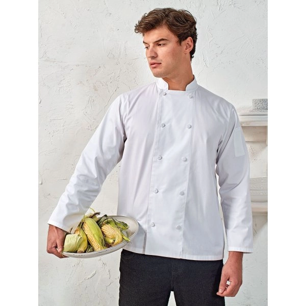 Immagine Chef's LS Coolchecker Jacket With Mesh Back Panel ack Panel