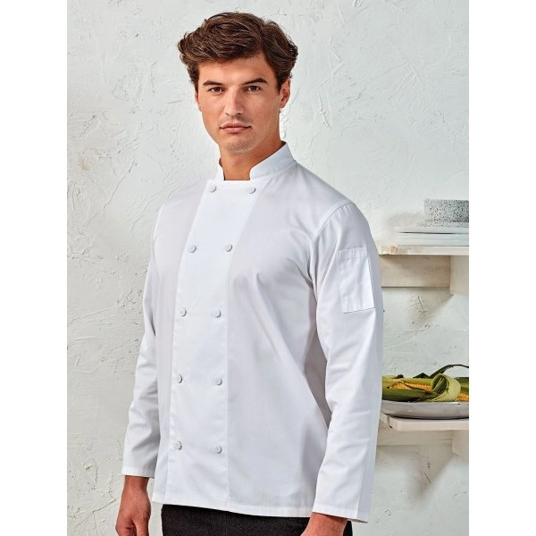 Immagine Chef's LS Coolchecker Jacket With Mesh Back Panel ack Panel