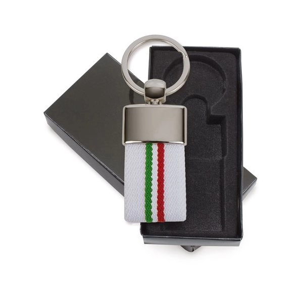 PORTACHIAVI CINTURA BANDIERA ITALIA 