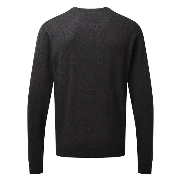 Immagine Men's Crew Neck Cotton Rich Knitted Sweater