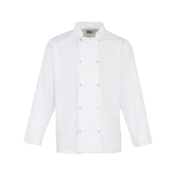 Immagine Long Sleeve Press Stud Chef'’s Jacket