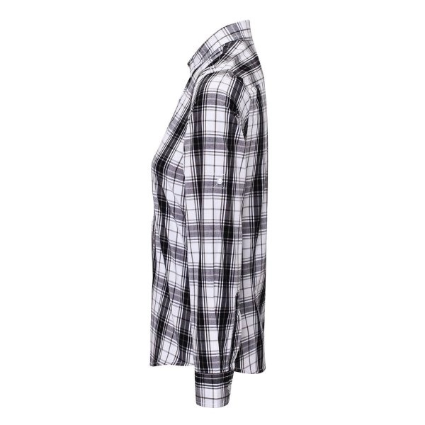 Immagine Ladies' LSL 'Ginmill' Check Cotton Bar Shirt