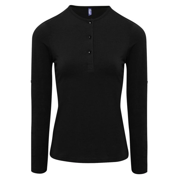 Immagine Women's Long John Roll Sleeve Tee