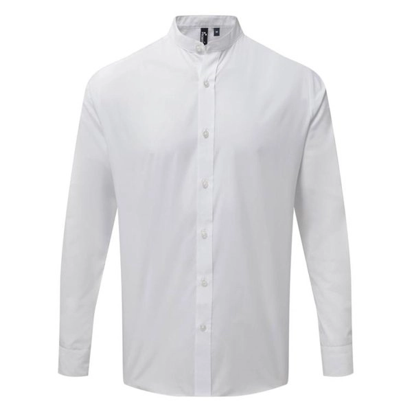 Immagine Banded Collar 'Grandad' Long Sleeve Shirt