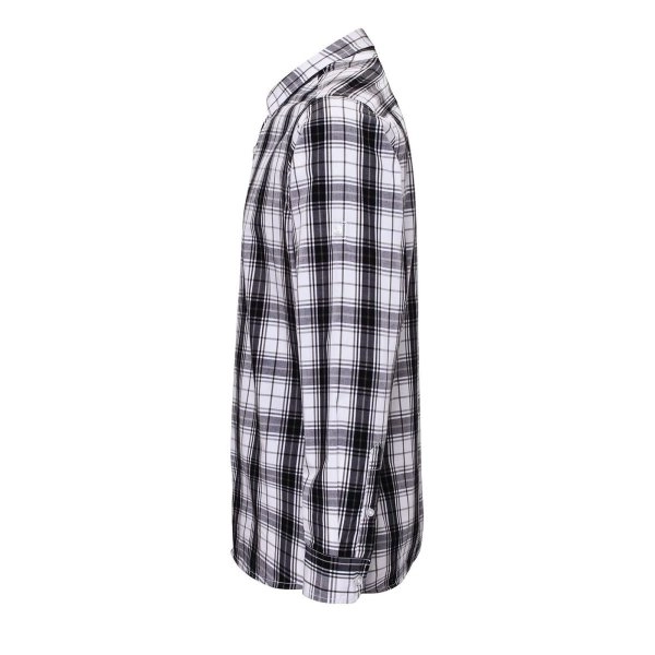 Immagine Men's Long Sleeve 'Ginmill' Check Shirt