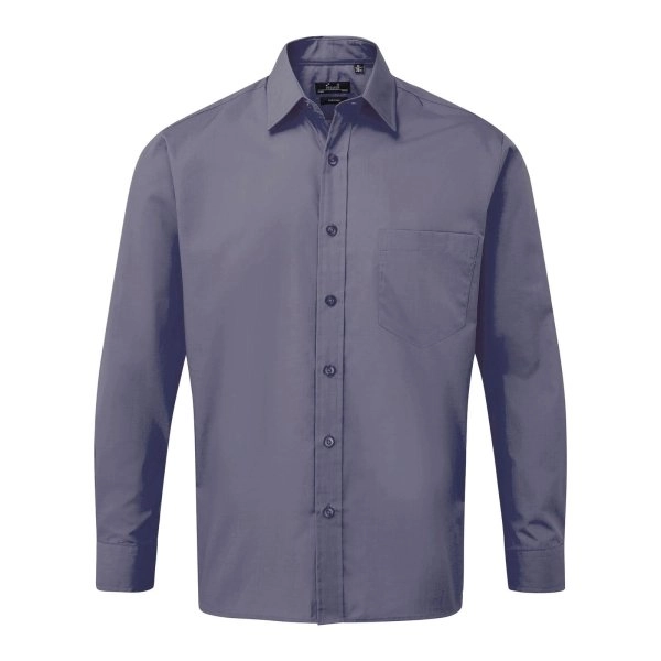 Immagine Men's Long Sleeve Poplin Shirt