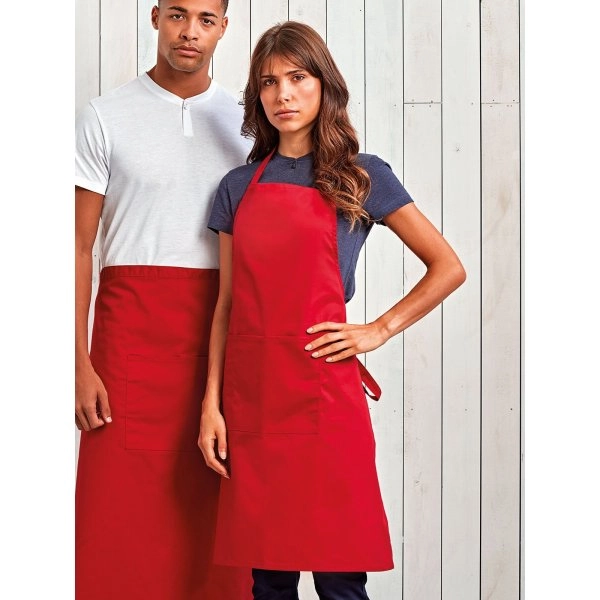 Immagine Colours Bib Apron With Pocket
