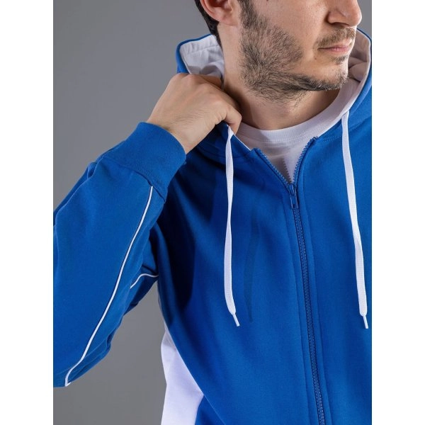 Immagine Contrast Hooded Sweat Full Zip