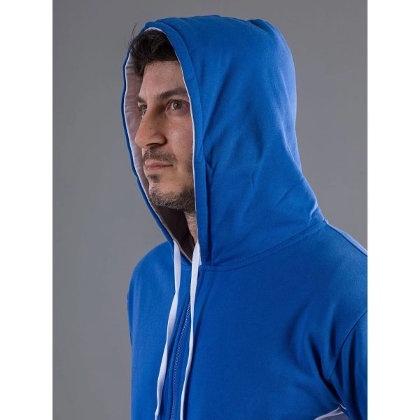 Immagine Contrast Hooded Sweat Full Zip