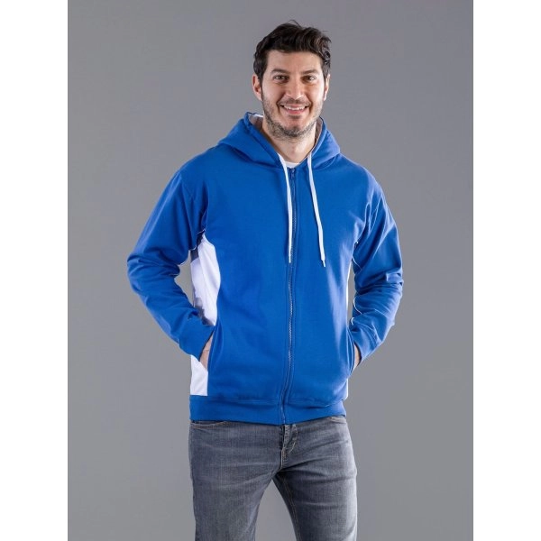 Immagine Contrast Hooded Sweat Full Zip