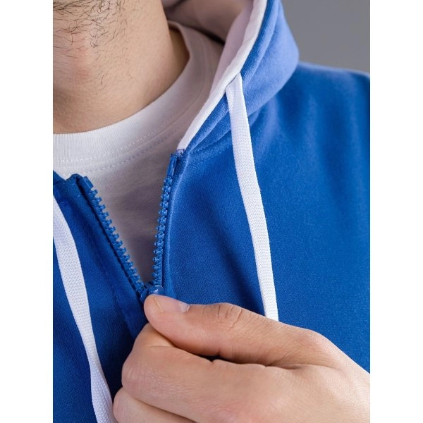 Immagine Contrast Hooded Sweat Full Zip