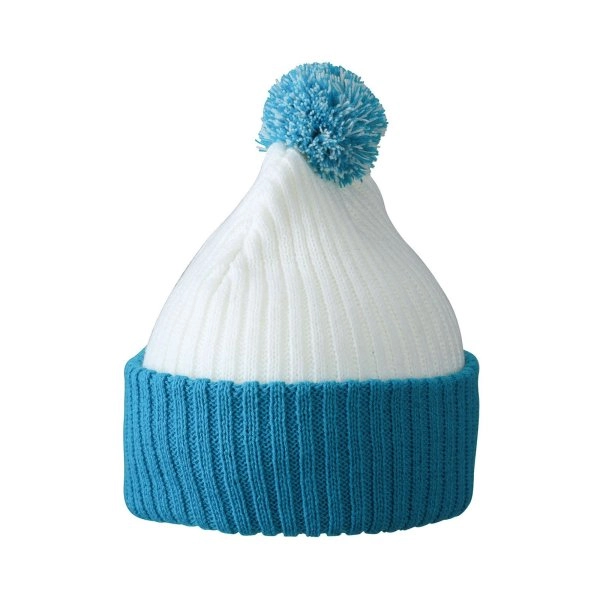 Immagine Knitted Cap with Pompon