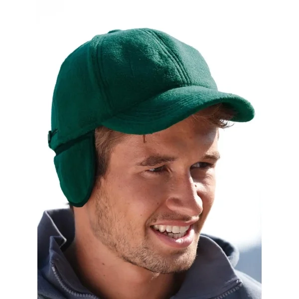 Immagine 6 Panel Fleece Cap with Earflaps
