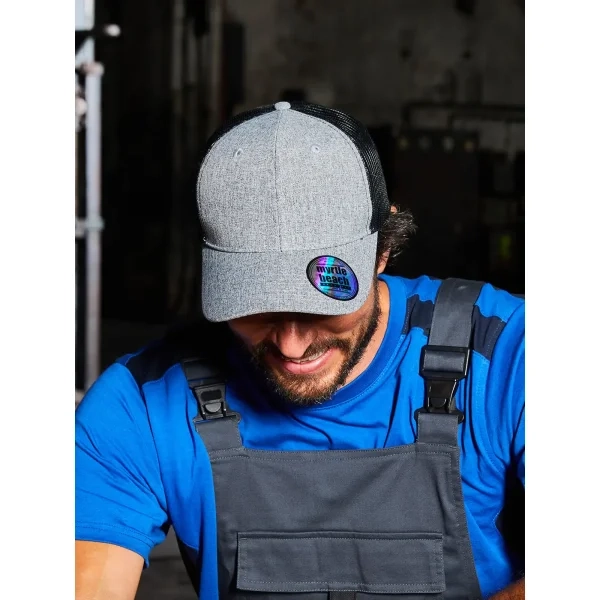 Immagine 6 Panel Mesh Cap Melange