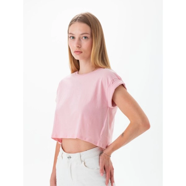 Immagine Women's Organic Crop Top T