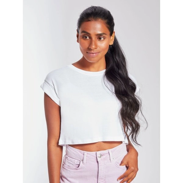 Immagine Women's Organic Crop Top T