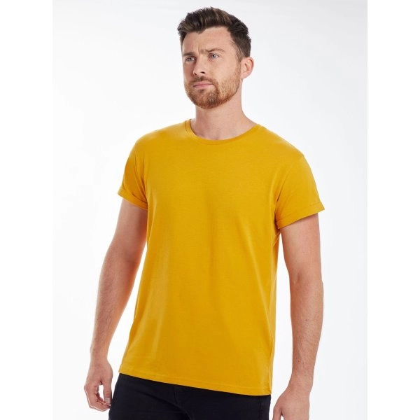 Immagine Men's Organic Roll Sleeve T