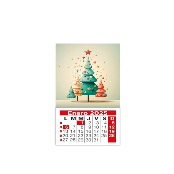 MINI CALENDARIO QUADRATO