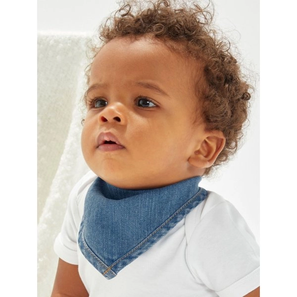 Immagine Baby Rocks Denim Bandana Bib
