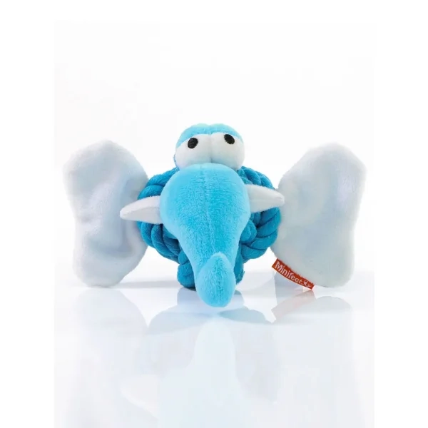 Dog toy knotted animal elephant