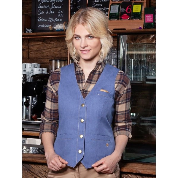 Immagine Ladies' Waistcoat Jeans-Style