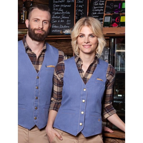 Immagine Ladies' Waistcoat Jeans-Style