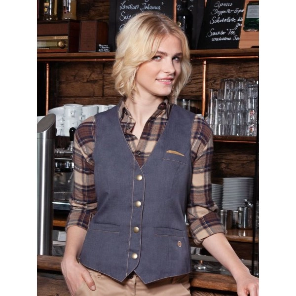 Immagine Ladies' Waistcoat Jeans-Style