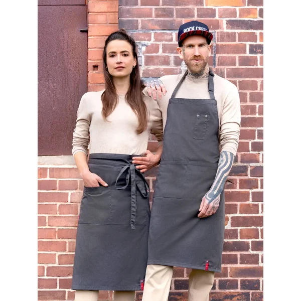 Grembiule Bistrot Stile Denim ROCK CHEF®-Stage2