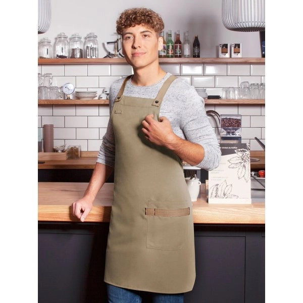 Immagine Bib Apron With Crossed Ribbons