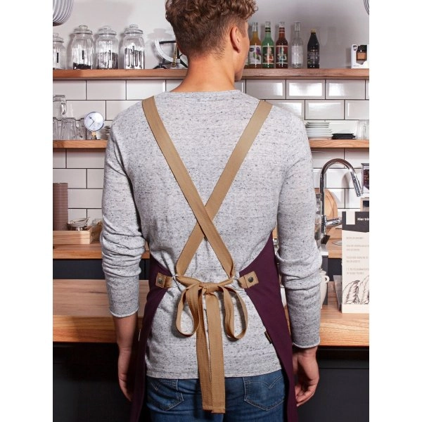 Immagine Bib Apron With Crossed Ribbons