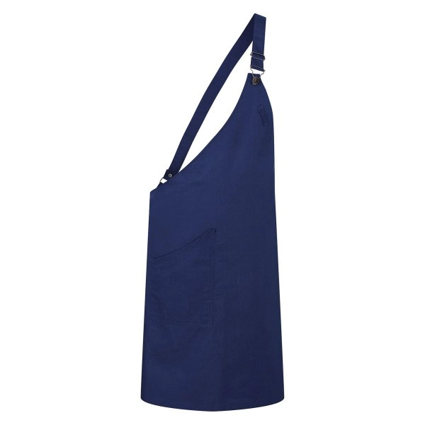 Immagine Asymmetrical Bib Apron with Pocket
