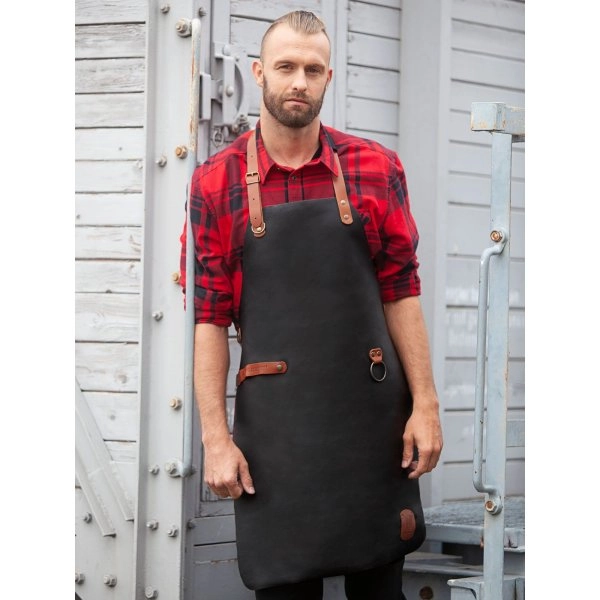 Immagine Leather Bib Apron