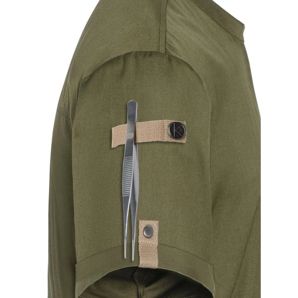 Immagine Chefs Jacket Short-Sleeve Green Generation
