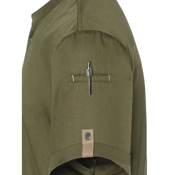 Immagine Chefs Jacket Short-Sleeve Green Generation