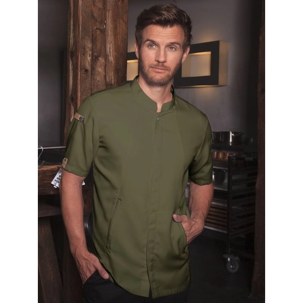 Immagine Chefs Jacket Short-Sleeve Green Generation
