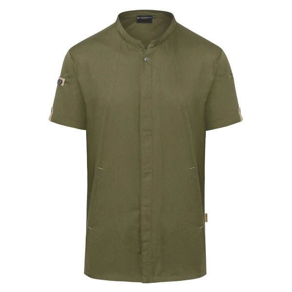 Immagine Chefs Jacket Short-Sleeve Green Generation