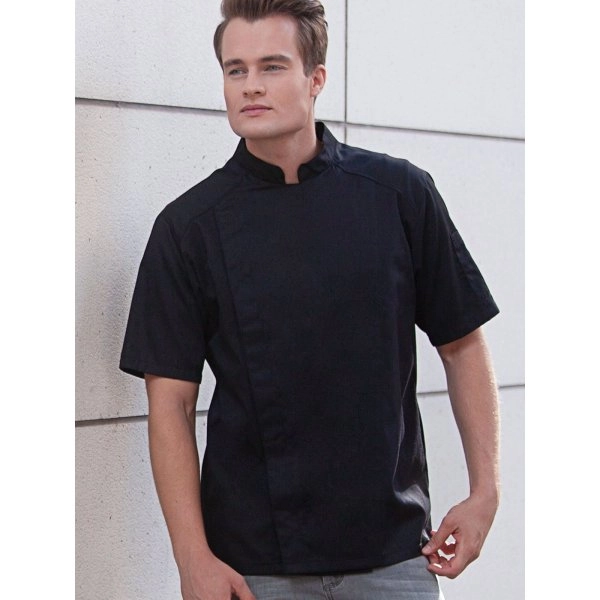 Immagine Short-Sleeve Chef Jacket Modern-Look