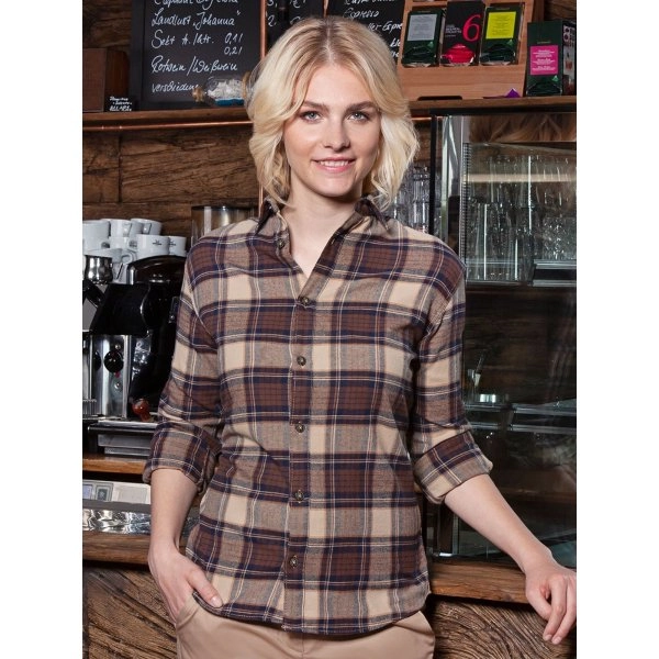 Immagine Ladies' checked blouse Urban-Trend