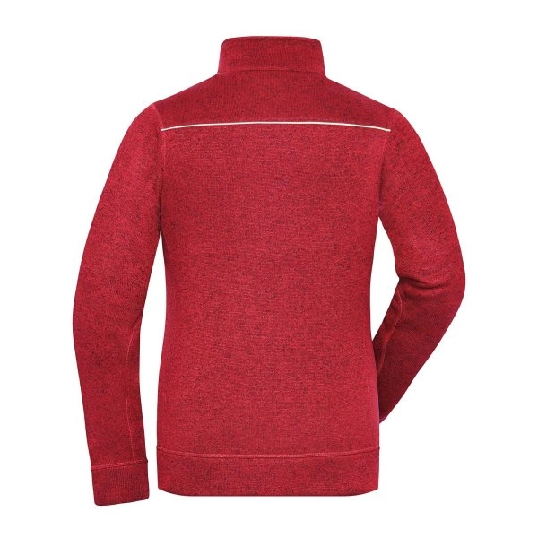 Immagine Ladies' Knitted Workwear Fleece Jacket - Solid