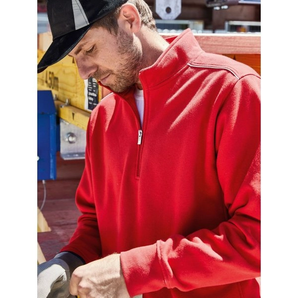 Immagine Workwear Half-zip Sweat - Solid