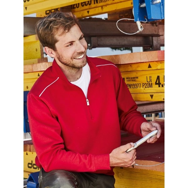 Immagine Workwear Half-zip Sweat - Solid