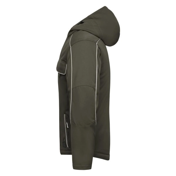 Immagine Workwear Softshell Padded Jacket - Solid