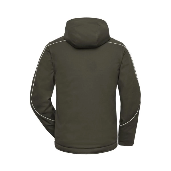 Immagine Workwear Softshell Padded Jacket - Solid