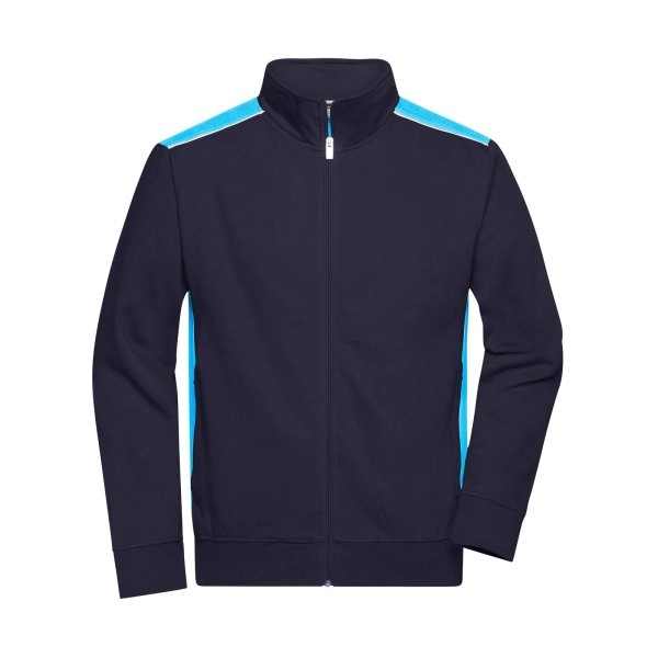 Immagine Men's Workwear Sweat Jacket - Color